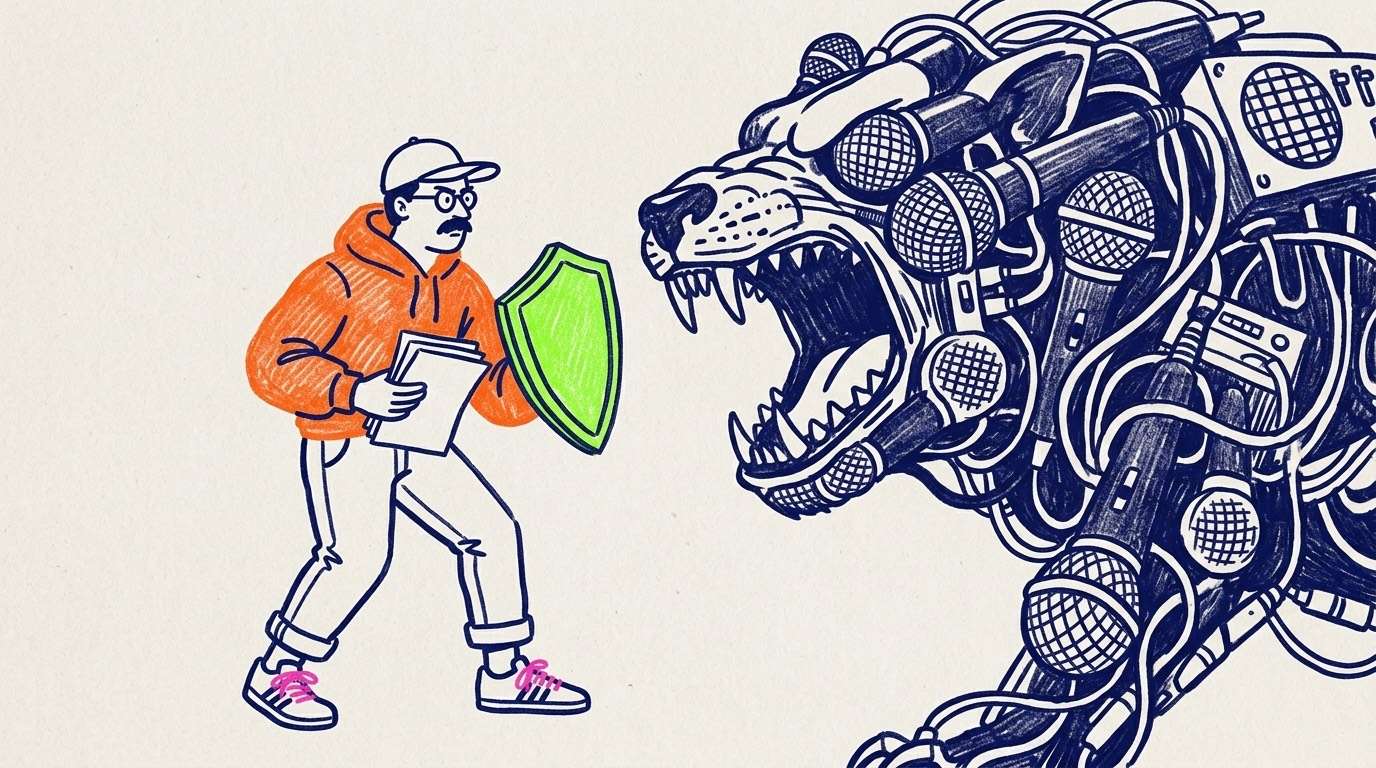 Ilustración de portada sobre cómo preparar una entrevista con un medio de comunicación